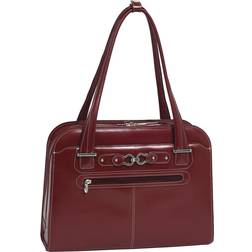 McKlein Oak Grove | 15” Laptop Briefcase - Red